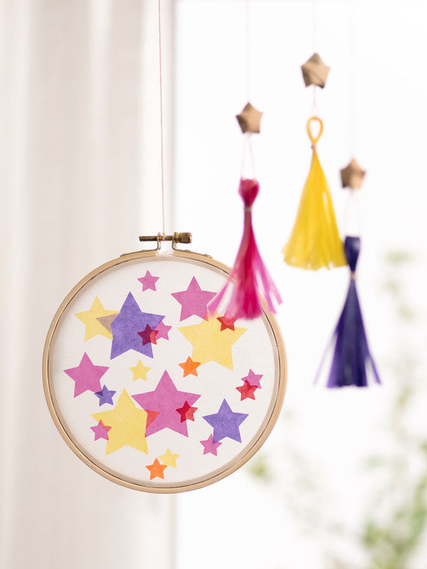 Folia Transparentpapier – 18,5 × 29,7 cm, 42 g/m², sortiert, 10 Bogen, zum Basteln