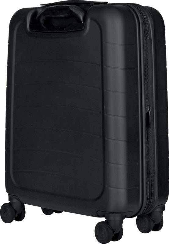 Wenger/SwissGear Wenger Notebook-Trolley – für Notebooks bis 14", Hartschale PC/ABS, 4 Doppelrollen, mit TSA, schwarz/grau