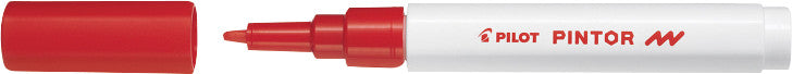 Pilot Pigment-Marker Pintor – Rundspitze 0,9-1,5 mm – Sortiert – 6er-Set – Deckend