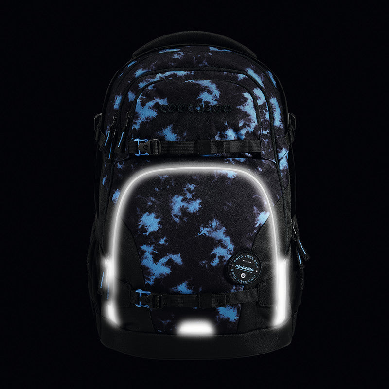 Coocazoo Rucksack Porter – Midnight Dust – 30/35 l – B 30,0 × H 44,0 × T 23,0 cm