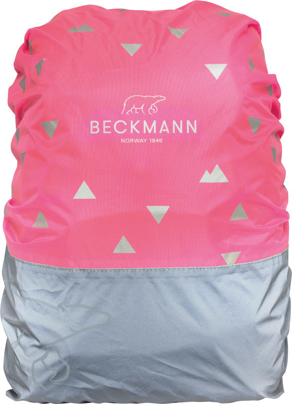 Beckmann Sicherheitsweste – L: 51,5 cm, Kunststoff, Pink, mit Klettverschluss