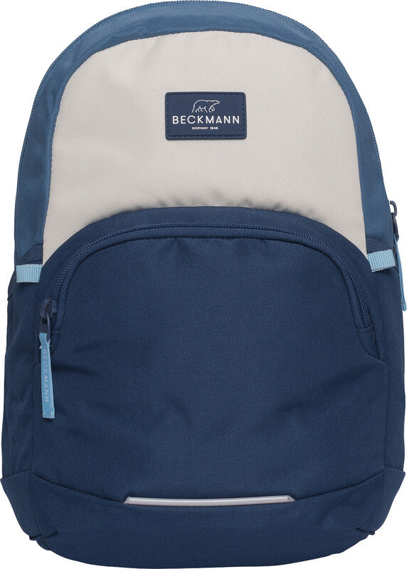 Beckmann Kindergartenrucksack Sport Mini – 12 l – Blau – B 25,0 × H 36,0 × T 16,0 cm