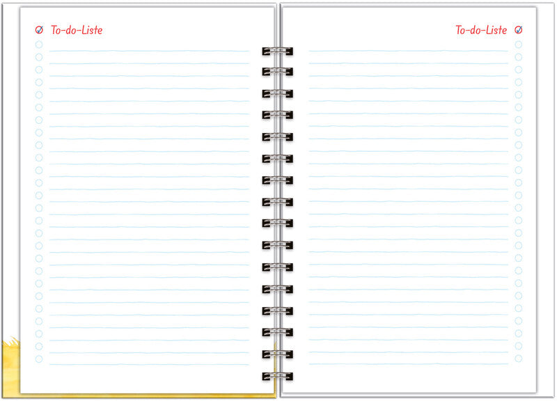Heye Helme Heine Agenda – 1 Woche/2 Seiten, Spiralbindung, A5, 2026, FSC
