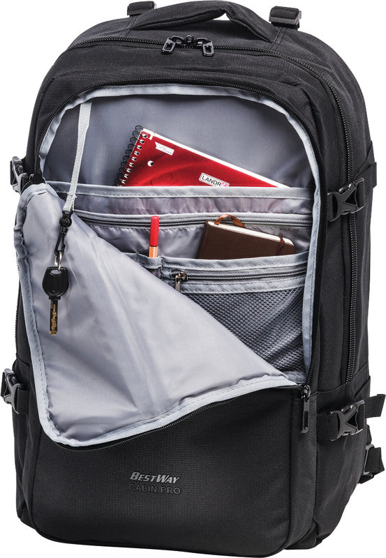 Bestway Cabin Pro Ultimate – Notebook-Rucksack – für 17,3"-Notebook, 30 l, Kunststoff, Schwarz