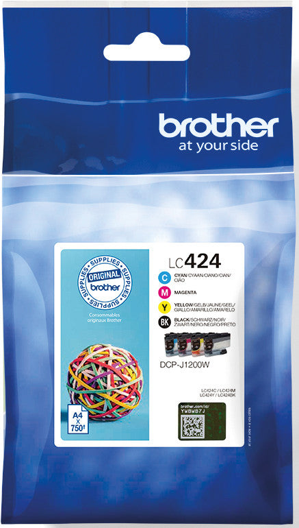 Brother Tintenpatronen-Multipack CMYK, 4er-Pack