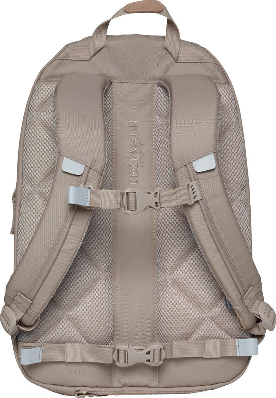 Beckmann Urban Midi Rucksack – Beige – 26 l – aus recycelten PET-Flaschen (rPET)