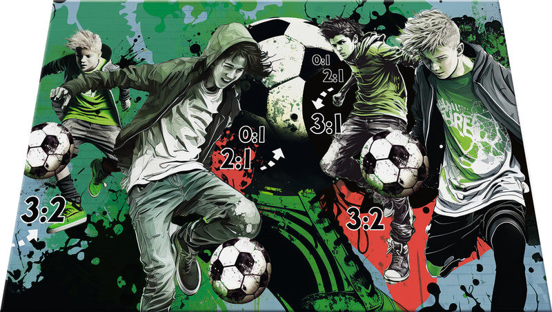 HERMA Schreibunterlage – Street Soccer – 550 × 350 mm – Kunststoff, rutschfest