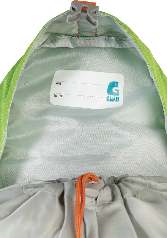 Glühwürmchen Kindergartenrucksack Mika – 12 l, mit Hüftgurt, Polyester – Affe, 260 × 370 × 190 mm