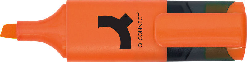 Q-connect Mini Textmarker Set 6 Farben – Keilspitze, 1–5 mm