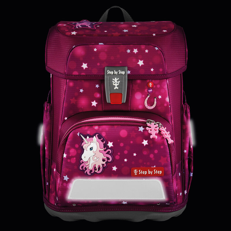 Step by Step Schulrucksack-Set Cloud – 5-teilig – Sweet Unicorn Nuala – Recycelte Materialien