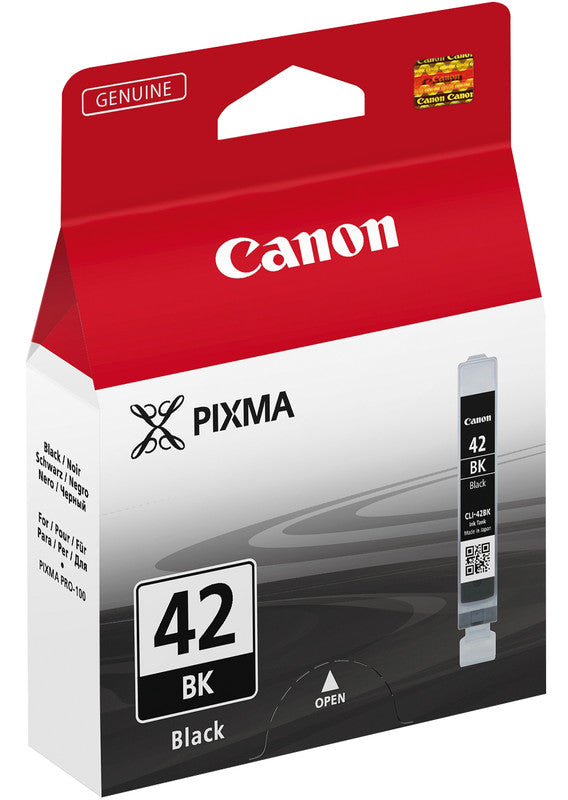 Canon Tintenpatrone CLI-42, Schwarz, 13 ml
