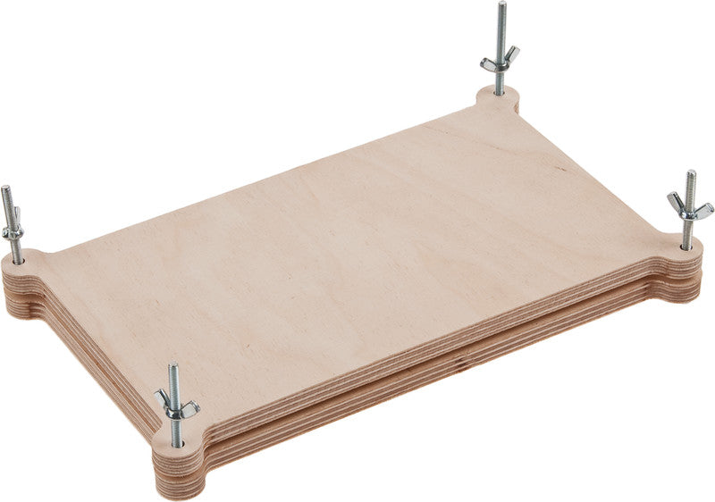 Noname Blumenpresse – Braun – 230 × 55 × 130 mm