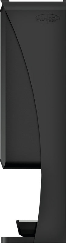 Q-connect Hygiene-Chassis – Spender für Seife und Desinfektionsmittel, Schwarz, B 106 × H 394 × T 106 mm