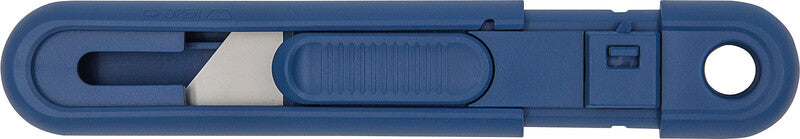 Wedo 76 9811 – Abbrechmesser, Kunststoff, einziehbar, blau