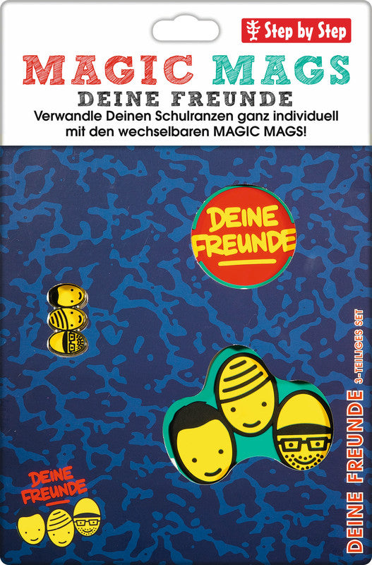 Step by Step Magic Mags Zubehörset – 3-teilig – Deine Freunde – für Cloud, Space, 2in1 Plus und andere