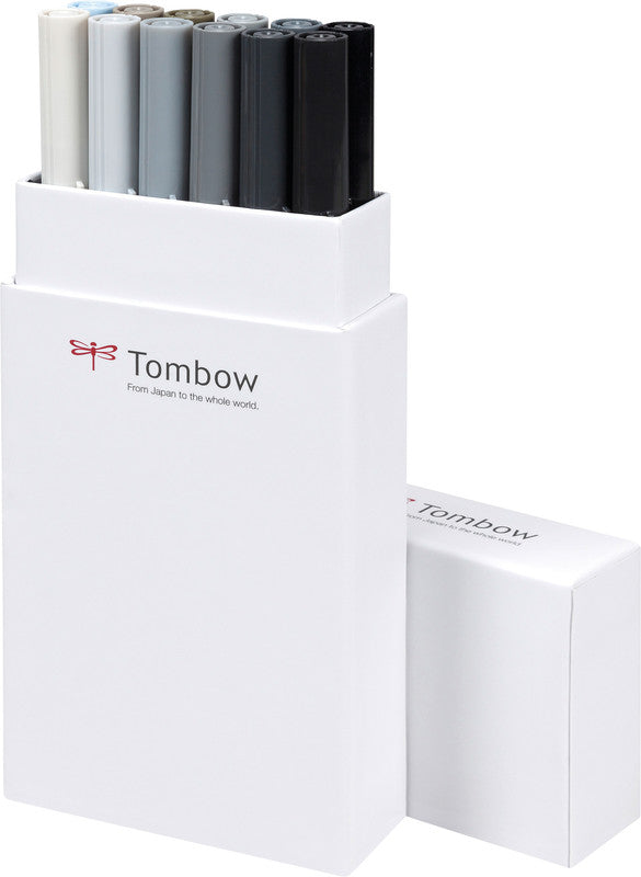 Tombow Filzstifte ABT, auswaschbar, 12 Stk.