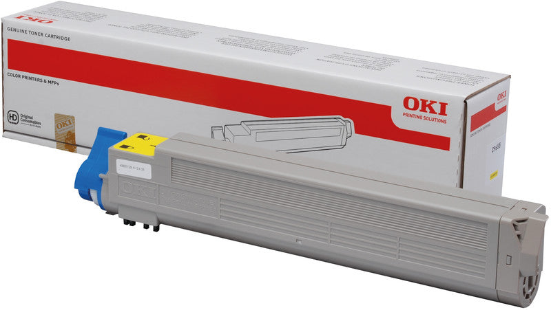 OKI Toner – Gelb, 10000 Seiten