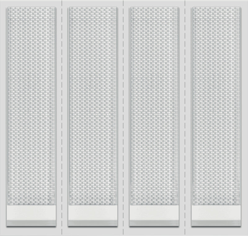 Tesa Montageband Powerstrips, für glatte Oberflächen – 20 mm × 0,08 m, weiss, bis 5,4 kg