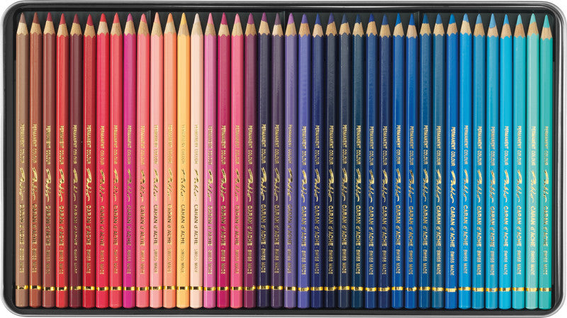 Caran d-Ache Caran d'Ache Buntstifte Pablo – 120 Farben, im Metalletui, Ø 3,8 mm, FSC