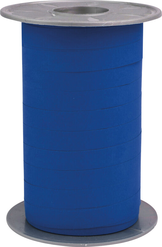Präsent Geschenkband – Opak – Kunststoff, 10 mm × 200 m, Blau
