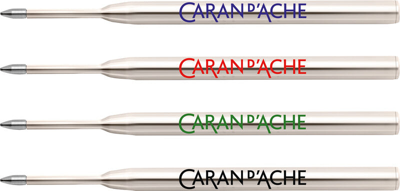 Caran d-Ache Caran d'Ache Kugelschreiber-Mine Goliath für 849, Alchemix, Ecridor + 1 weitere – rot, 0,2 mm, geruchsarm
