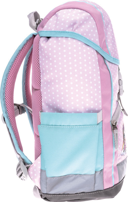 Funki Rucksack A4 PLUS+ – Süsses Einhorn – Rosa – B 35,0 × H 26,0 × T 17,0 cm
