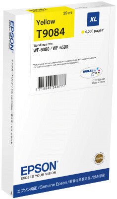 Epson Tintenpatrone T90844N, Gelb, 4'000 Seiten – für Epson-Drucker
