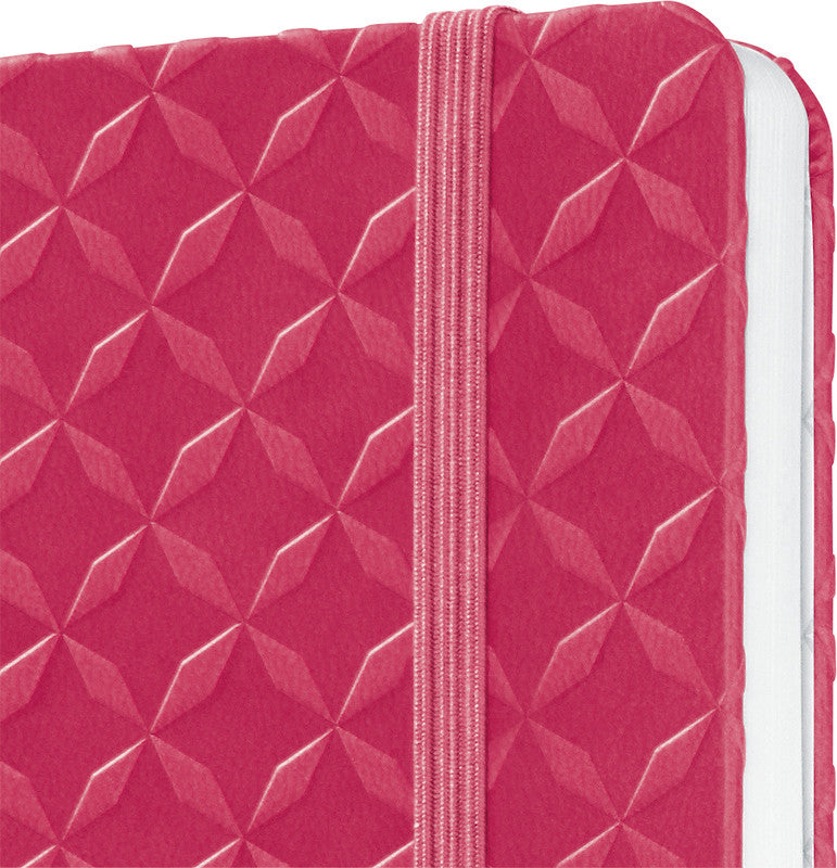 Sigel Notizbuch A5, liniert, Fadenheftung, Hardcover, 174 Seiten, perforiert, 80 g/m² – fuchsia