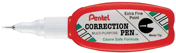 Pentel Korrekturstift Extra Fine Point – Weiss – Nadel – 4,2 ml
