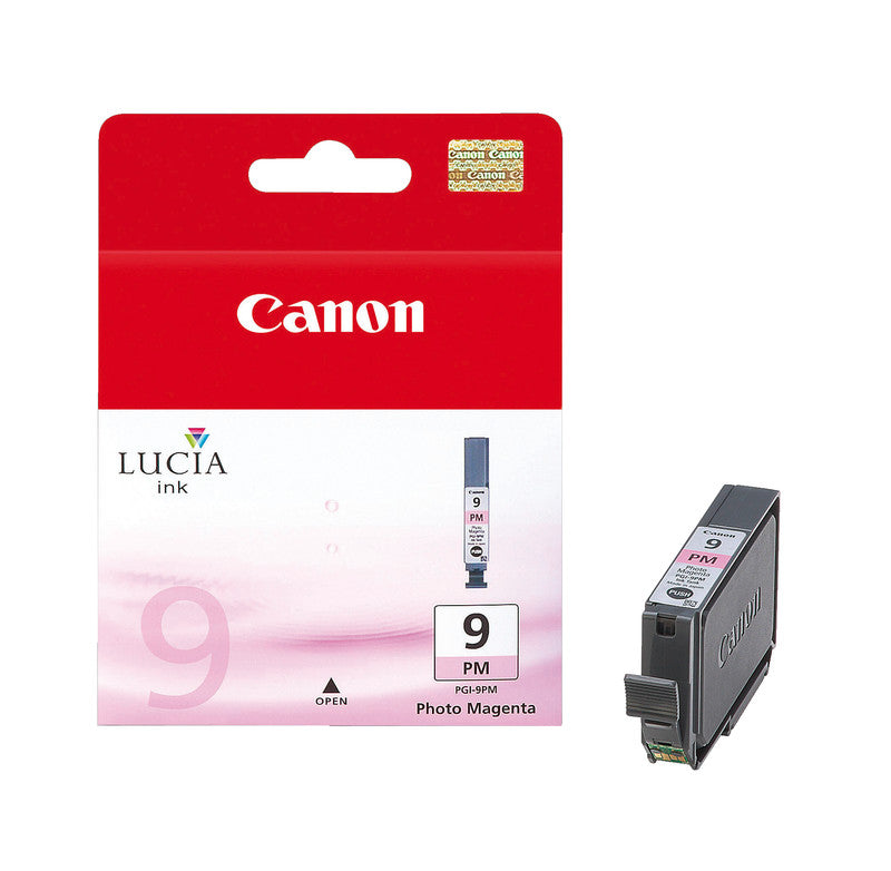 Canon Tintenpatrone PGI-9 (li-magenta), Foto Magenta, 530 Seiten – für PGI-9