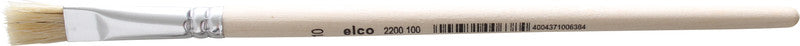 Elco pinsel Pinsel – braun, Chinaborsten, Länge 180 mm, 1er-Pack, für Gouache, Zeichenkohle, Farbstifte (u. a.)