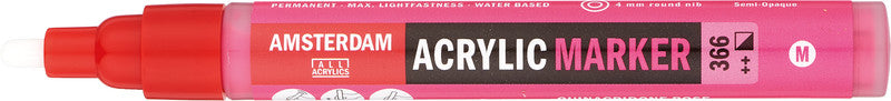 Royal Talens Acrylmarker für Permanentmarker – Chinacridonrosa