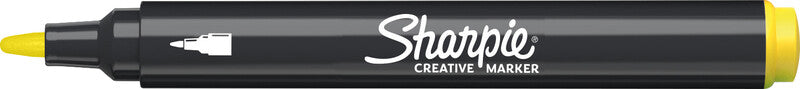 Sharpie Acrylmarker Creative – Rundspitze 2,5 mm – Sortiert – 12er-Set – Für dunkles Papier geeignet