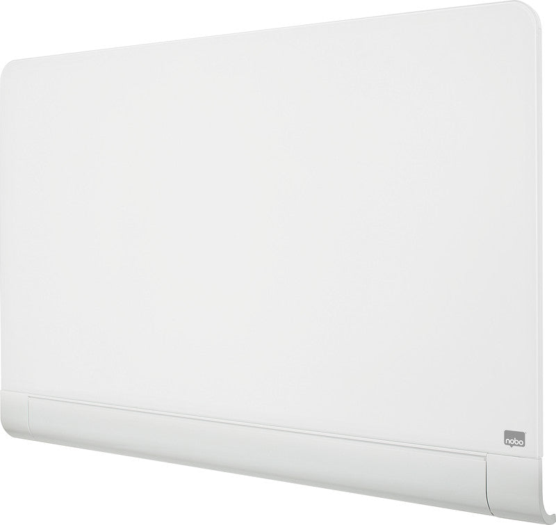 Nobo Whiteboard – 100 × 56 cm, Glas, magnetisch, Wandmontage, inkl. Stift, Magnete, Montagesatz
