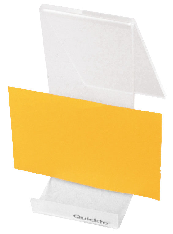 Booffice Stiftschlaufe – Kunststoff, transparent, 60 × 150 mm