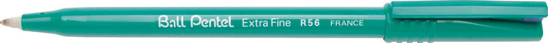 Pentel Ball Extra Fine – Tintenroller, mit Kappe, 0,6 mm, Blau, für Linkshänder