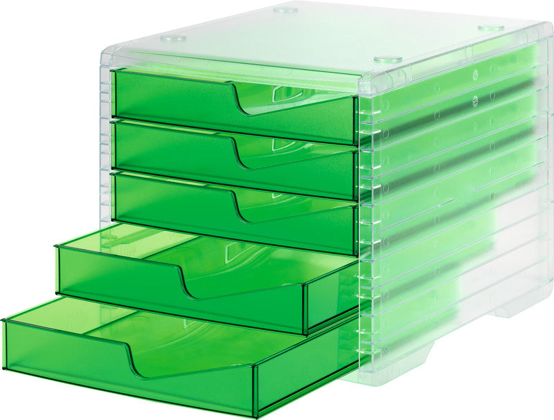 Styro Schubladenelement Swingbox light – für A4, C4 – 270 × 340 × 255 mm