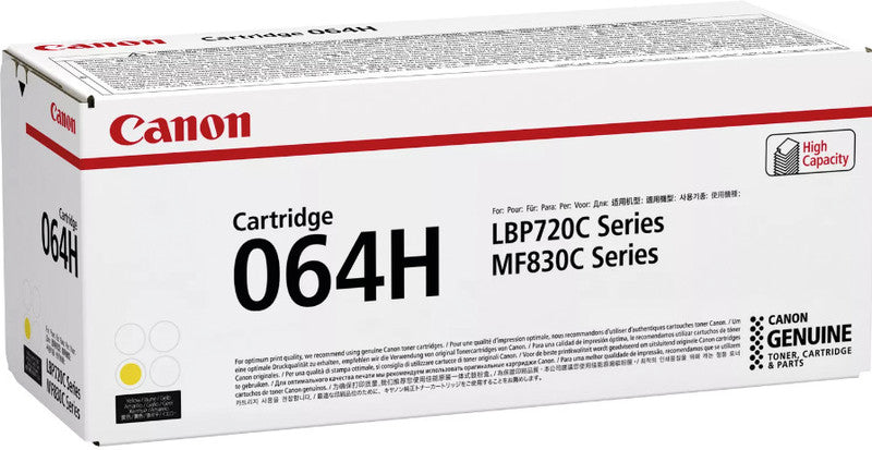 Canon Toner 064-HY – gelb, 10400 Seiten