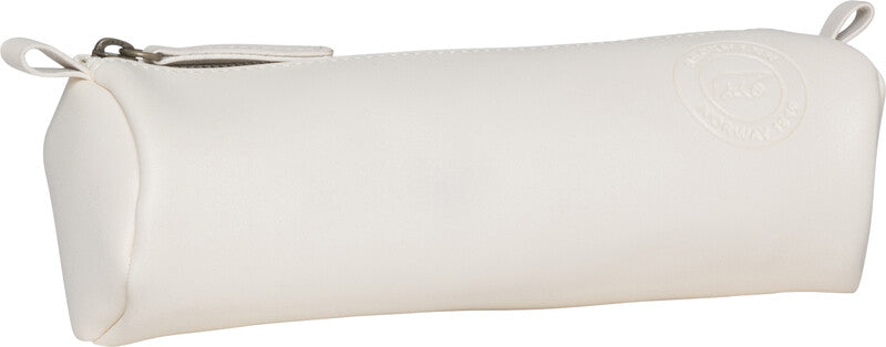 Beckmann Etui Schlamperetui, leer – creme – Kunstleder – 21,0 × 8,0 × 8,0 cm
