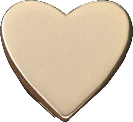 Moleskine Pin – Herz, Zinklegierung, Gold