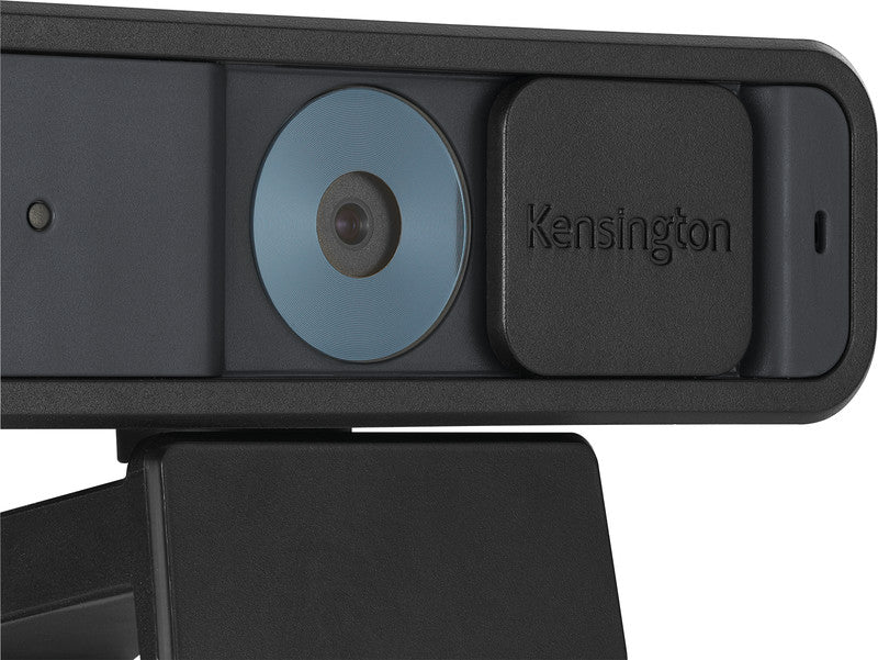 Kensington W2000 – Webcam – Full HD 1080p, USB‑A, Autofokus, Privacy-Shutter, 75° FOV, Schwarz