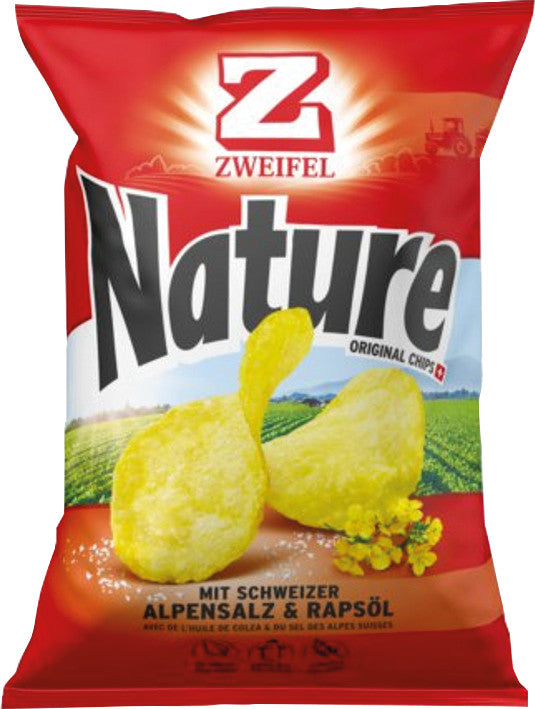 Zweifel Chips – Nature, vegan, glutenfrei, Beutel, 30 g