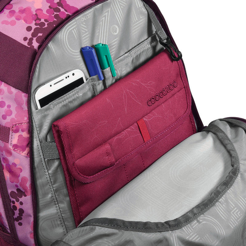 Coocazoo Rucksack Mate – Cherry Blossom – 30,0 cm × 44,0 cm × 23,0 cm – recycelte Materialien
