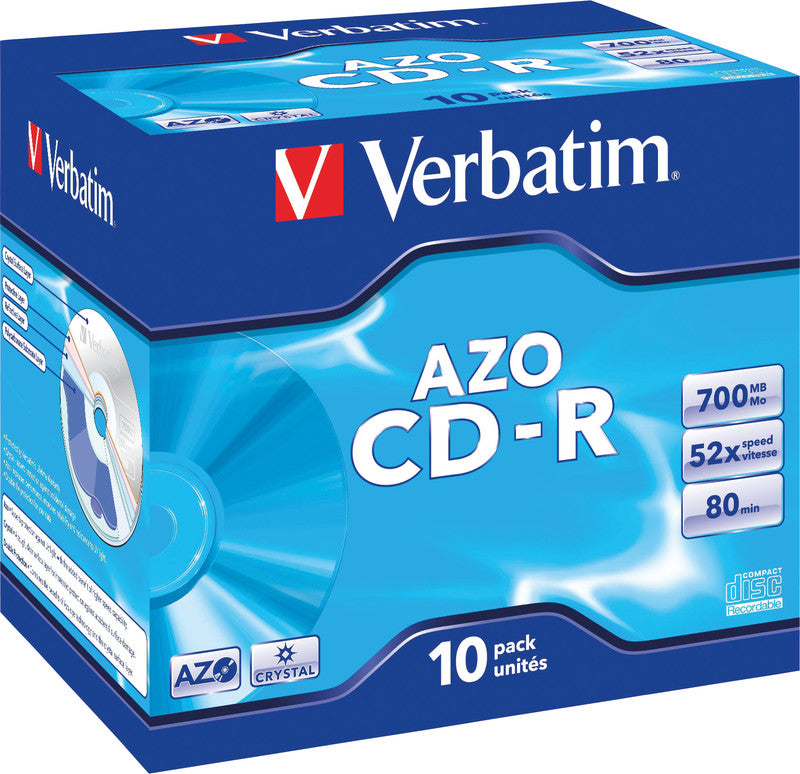Verbatim CD-R – 700 MB, 52×, 10 Stück