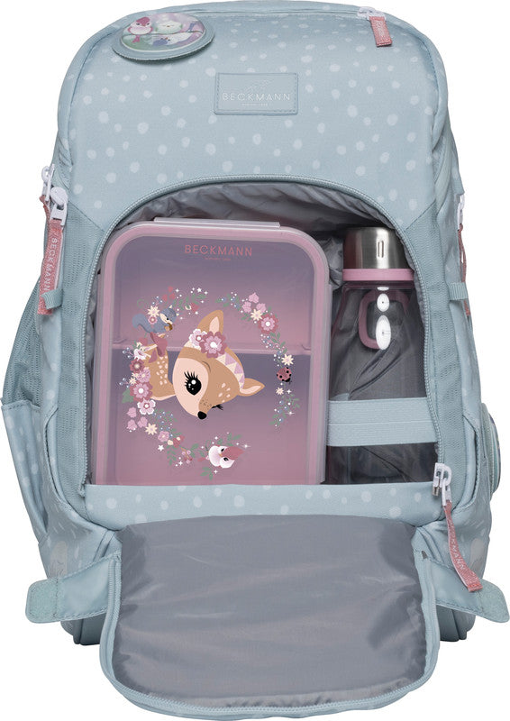 Beckmann Schulrucksack Active Air FLX – Forest Deer Dusty Mint