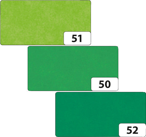 Folia Seidenpapier – 500 × 700 mm – 20 g/m² – sortiert – 6 Blatt