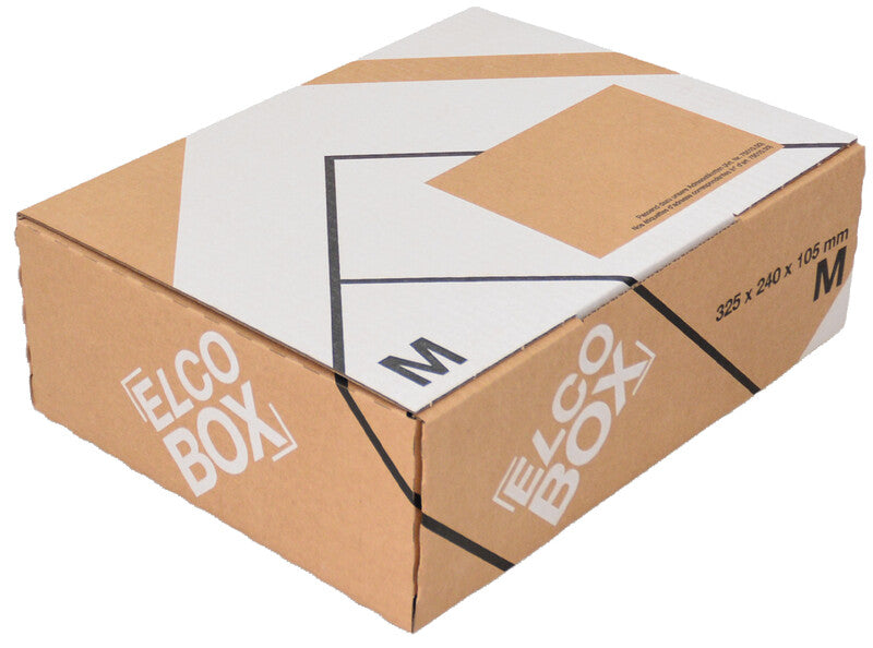 Elco Versandbox Umzugsbox, braun – 340 × 255 × 115 mm