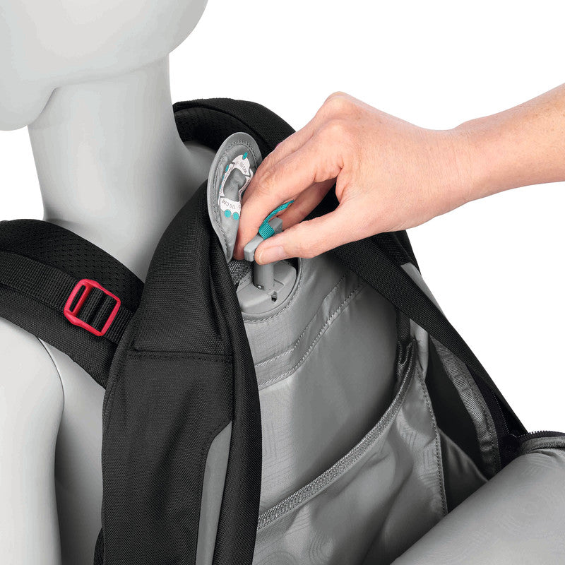 Coocazoo Schulrucksack Porter – Lava Lines – 30/35 l – 30,0 × 44,0 × 23,0 cm – recycelte Materialien