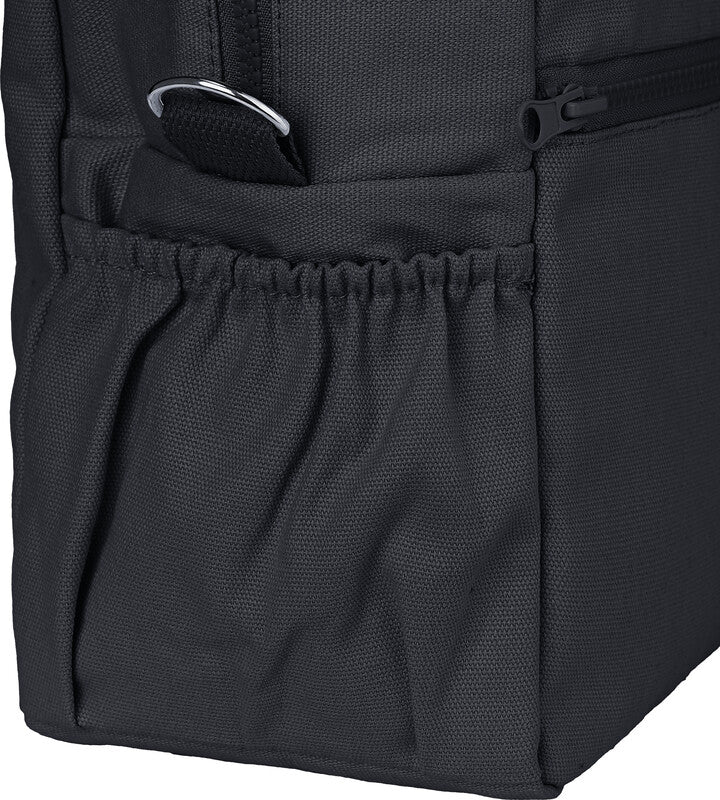 Estia Lunchbag – isotherm, mit Reissverschluss – 7 l – schwarz – Baumwolle