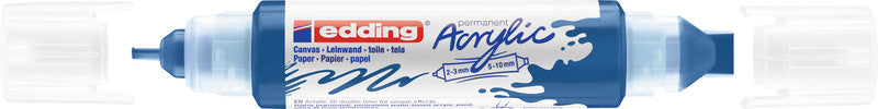 Edding Acrylmarker für Acrylbilder – Enzianblau